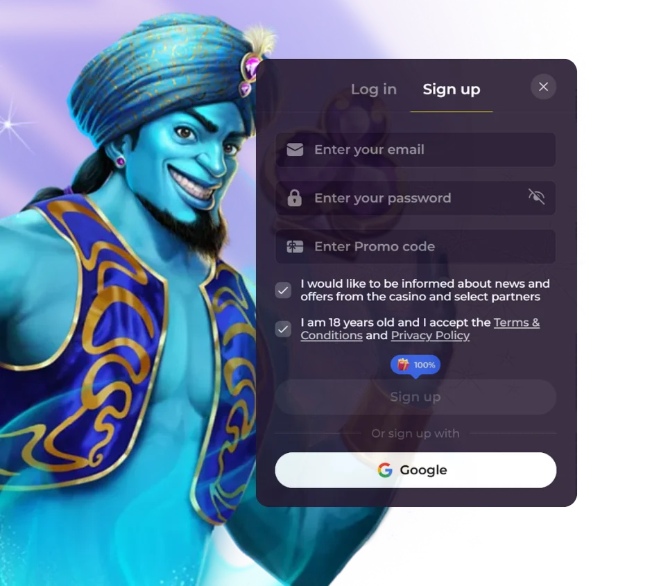 Zumospin registreren